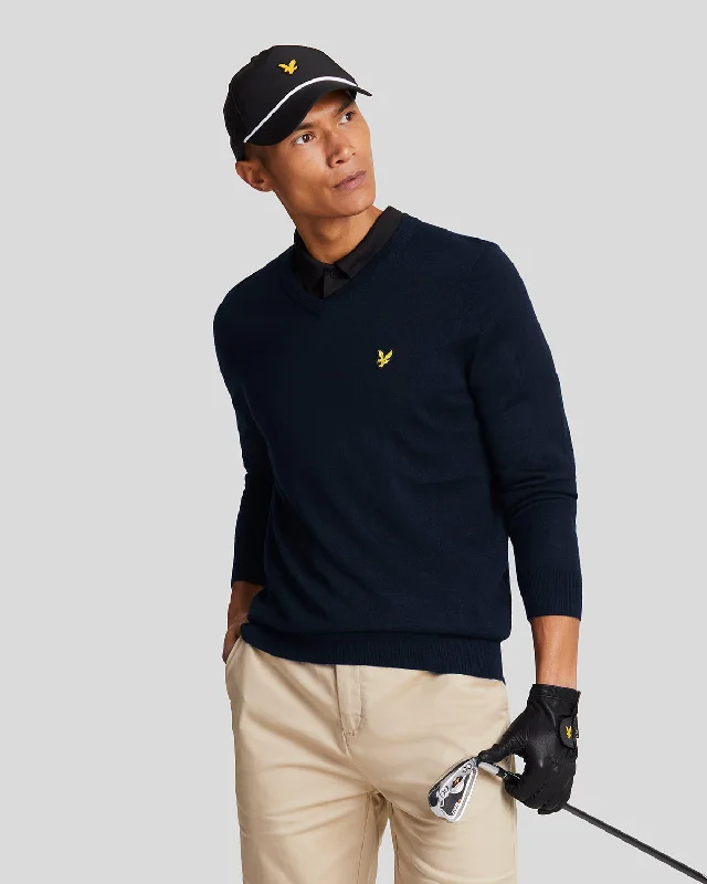 Golf V Neck Jumper