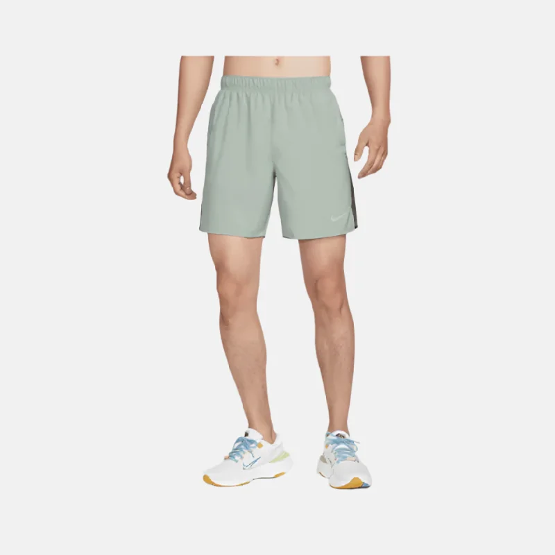 Nike Dri-Fit Challengers 7" in Uulined Versatile Men's Shorts -Jade Horizon/Reflective Silver