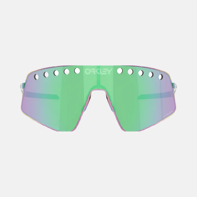 Oakley Sutro TI Sweep Polished Oil Slick/Prizm Road Jade Sunglasses