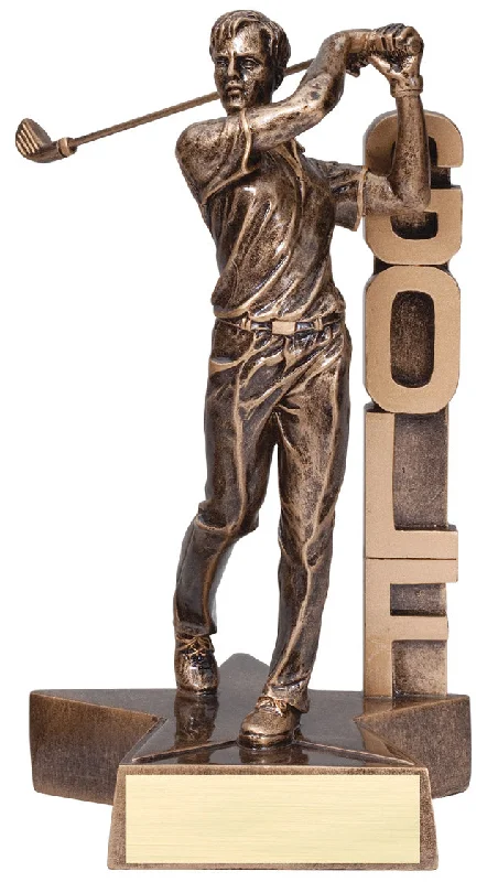 Golf Male Figure Resin