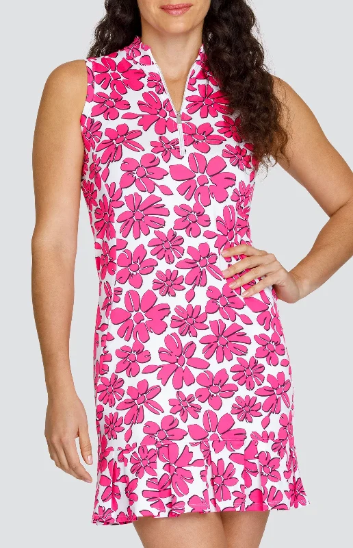 Ulyana 36.5" Dress - Alluring Blooms